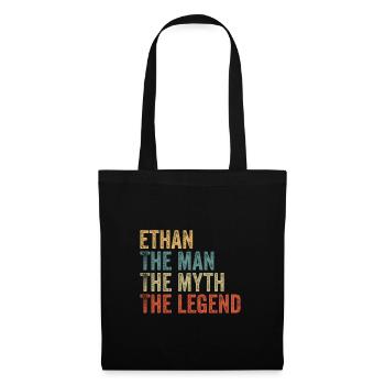 Ethan the man the myth - Tote Bag - black - Front