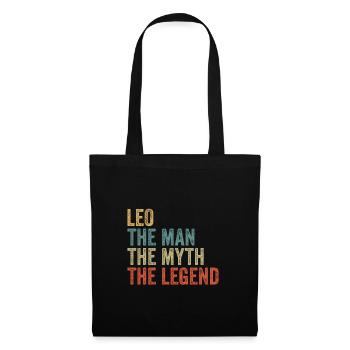 Leo the man the myth - Tote Bag - black - Front