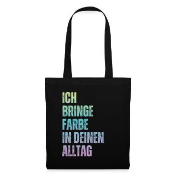 I Bring Paint Painter Dad Varnisher - Tote Bag - black - Front