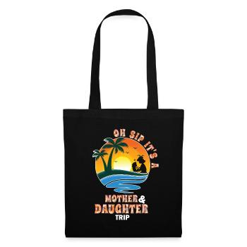Mother-daughter trip 2024 - Tote Bag - black - Front