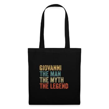 Giovanni the man the myth - Tote Bag - black - Front