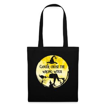 Cancer Witch Yellow Sarcoma Bone Cancer - Tote Bag - black - Front