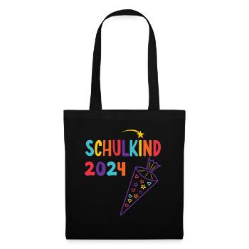 Start of school enrollment school child 2024 - Tote Bag - black - Front