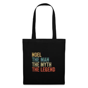 Noel the man the myth - Tote Bag - black - Front