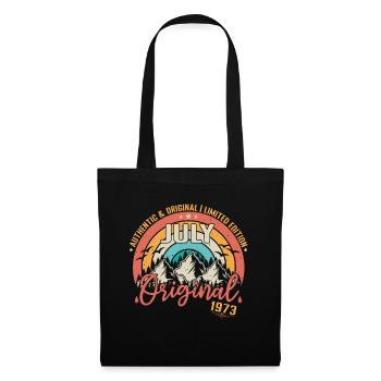 July 1973 July Anniversary 1973 July - Tote Bag - black - Front