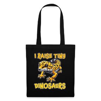 Leopard Gecko Saying Funny Leopard Gecko Gift - Tote Bag - black - Front