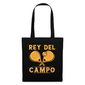 Fun Padel Player King Of The Padel Field Padelist - Tote Bag - black - Front
