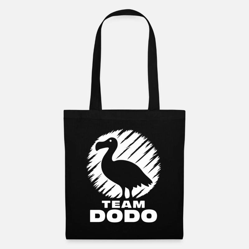Dodo Spruch Dodo Vogel Lustiges Dodo Geschenk - Stoffbeutel - Schwarz