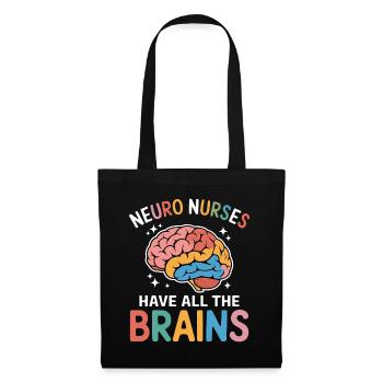 Neuro Nurse Nurse Neurology Gift - Tote Bag - black - Front