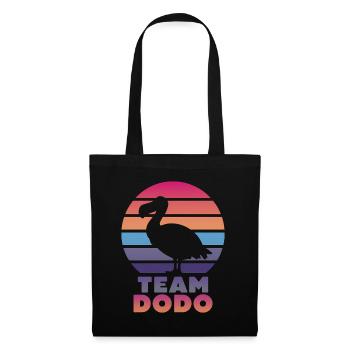 Dodo Dire Dodo Oiseau Drôle Dodo Cadeau - Sac en tissu - noir - Devant