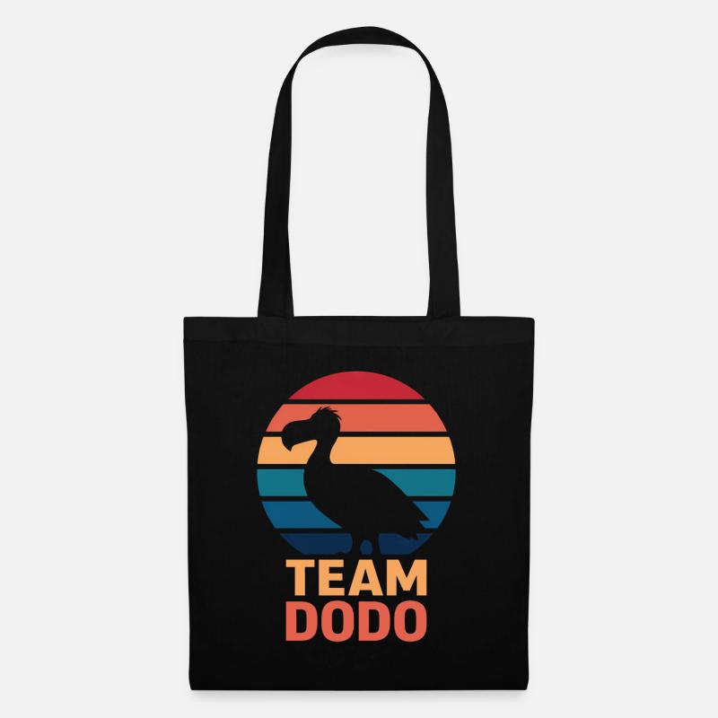 Dodo Spruch Dodo Vogel Lustiges Dodo Geschenk - Stoffbeutel - Schwarz