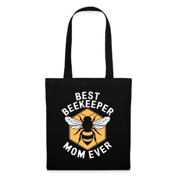 Beekeeper Saying Beekeeping Bee Funny Beekeeper Gift - Tote Bag - black - Front