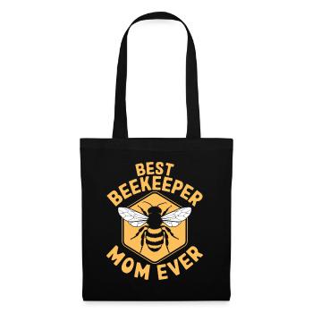 Beekeeper Saying Beekeeping Bee Funny Beekeeper Gift - Tote Bag - black - Front