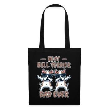Bull Terrier Dire Drôle Bull Terrier Cadeau - Sac en tissu - noir - Devant