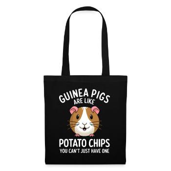 Guinea Pig Saying, Guinea Pig Gift - Tote Bag - black - Front