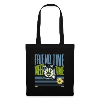 Weed Time - Tote Bag - black - Front