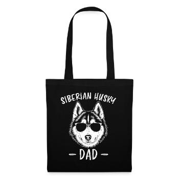 Siberian Husky Saying Siberian Huskies Gift - Tote Bag - black - Front