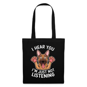 German Shepherd Saying German Shepherd Gift - Tote Bag - black - Front