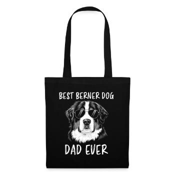 Bouvier bernois Dicton bouvier bernois - Sac en tissu - noir - Devant