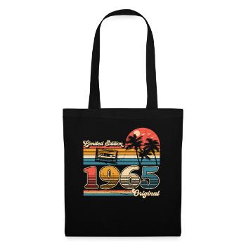 60th Birthday 60 Years Born 1965 Man Woman - Tote Bag - black - Front