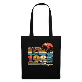 40e anniversaire 40 ans Né 1985 Homme Femme - Sac en tissu - noir - Devant