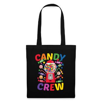 Candy Crew Süßigkeiten Bonbon - Sac en tissu - noir - Devant