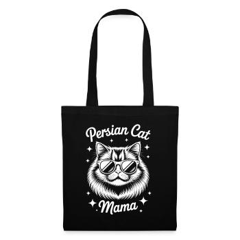 Persian Cat Saying Funny Persian Cat Gift - Tote Bag - black - Front