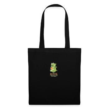 Book Dragon product| Book Lovers prints - Tote Bag - black - Front