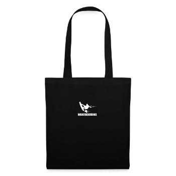 Wasserschi wakeboard - Tote Bag - black - Front