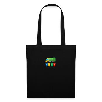 Garbage Truck - Tote Bag - black - Front