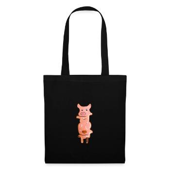 Pigs Funny - Tote Bag - black - Front