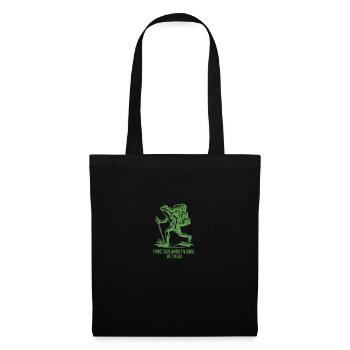 Je ne sais pas trop où je vais mais je suis Gay Frog - Sac en tissu - noir - Devant