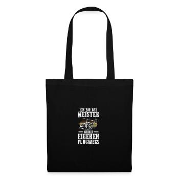 Pilot Flying Aviator Helicopter Helicopter - Tote Bag - black - Front
