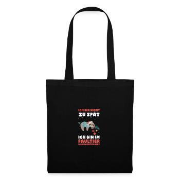Santa Claus Christmas Party Sloth - Tote Bag - black - Front