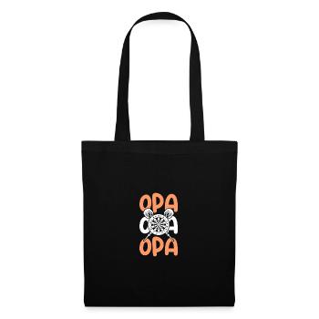 Darts player Grandpa Darts - Tote Bag - black - Front