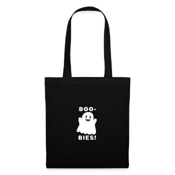 Fous! Conception drôle d'halloween fantôme - Sac en tissu - noir - Devant