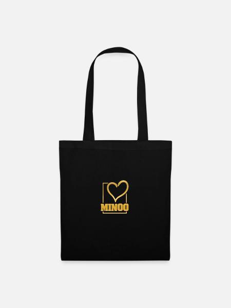 Minoo - Stoffbeutel - Schwarz