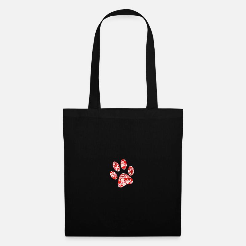 paw - Tote Bag - black