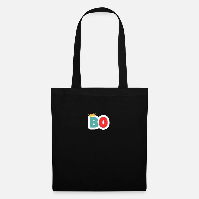 BO! Customizable - Tote Bag - black