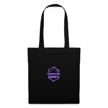 Geschenk für Bogenmacher - Stoffbeutel - Schwarz - Vorne
