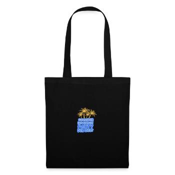Geschenk für Ecuador - Stoffbeutel - Schwarz - Vorne