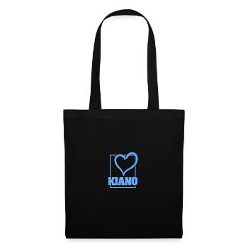 Kiano - Stoffbeutel - Schwarz - Vorne