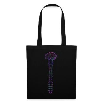 Physiothérapeute - Sac en tissu - noir - Devant