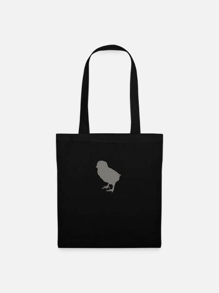 poussin - Sac en tissu - noir