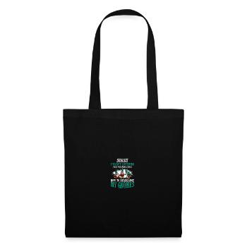 Gnomies Gardening Garden Gnome - Tote Bag - black - Front