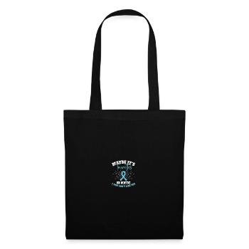 Awareness of Tourette's syndrome - Tote Bag - black - Front
