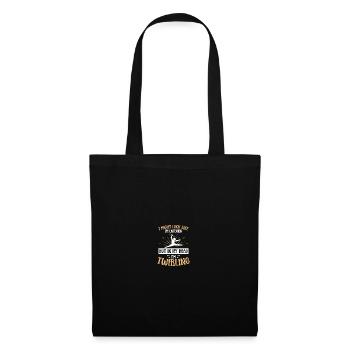 Majorette danseuse tambour-major - Sac en tissu - noir - Devant
