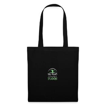 Proud gymnastics mom - Tote Bag - black - Front
