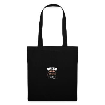 Journée des professionnels de l’administration - Sac en tissu - noir - Devant