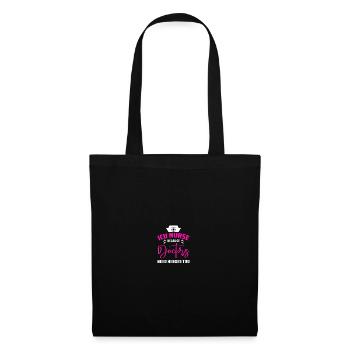 Soins intensifs infirmiers - Sac en tissu - noir - Devant